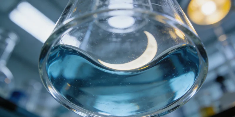 显微镜下病毒模型或抽象的DNA