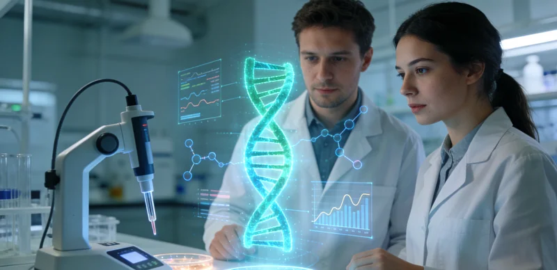 营口家庭进行遗传咨询场景