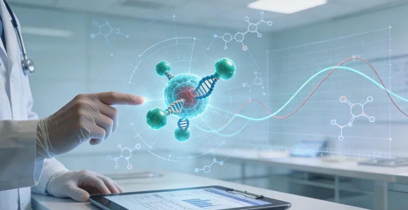 嘉峪关家庭与医生共同查看基因检