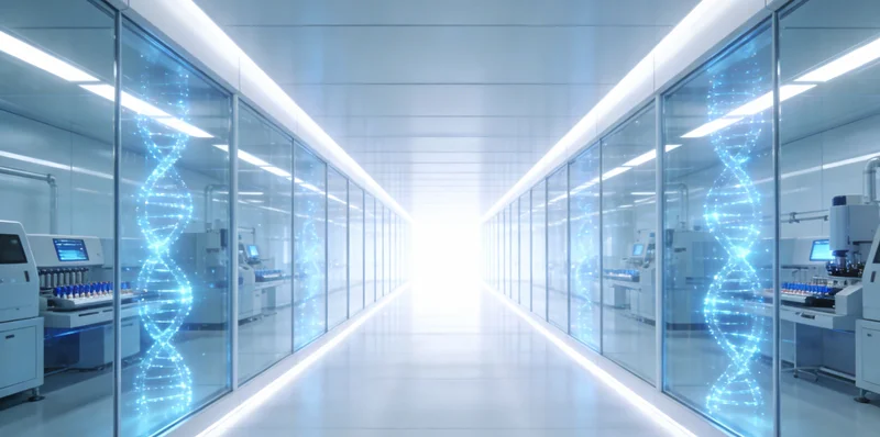 一份清晰明了的基因检测报告,旁