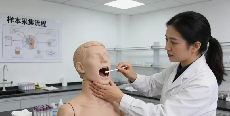 本溪基因检测口腔拭子采样现场