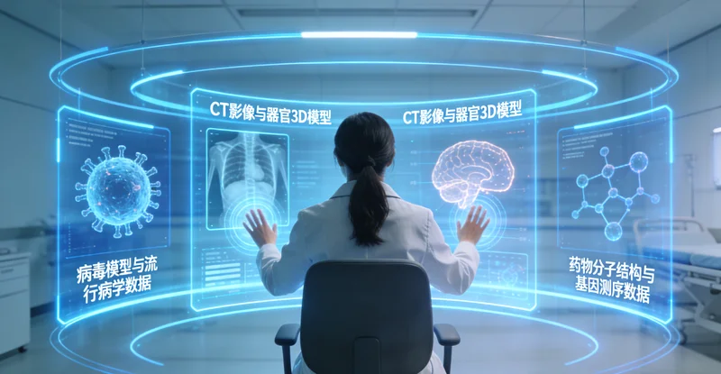 界首家庭进行遗传健康咨询场景