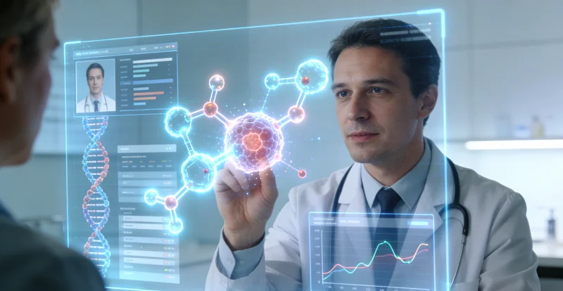 象征希望与未来医学发展的光明通