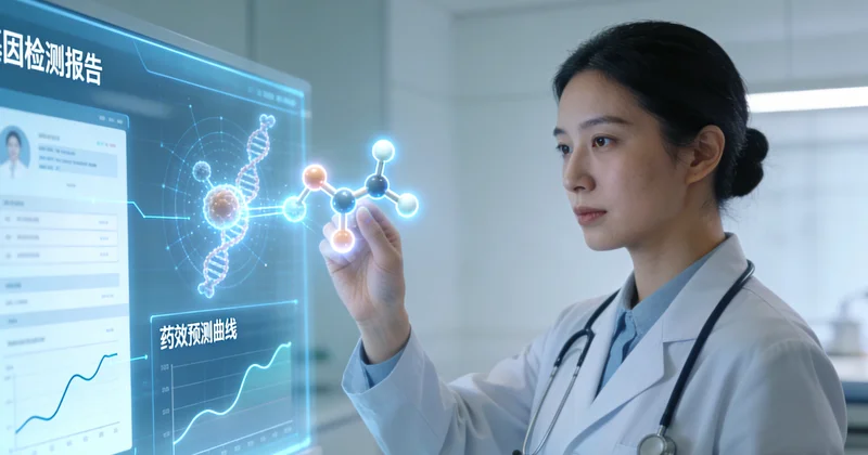 象征白城家庭基因检测报告的抽象