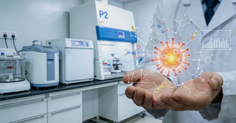 基因测序实验室数据分析流程示意