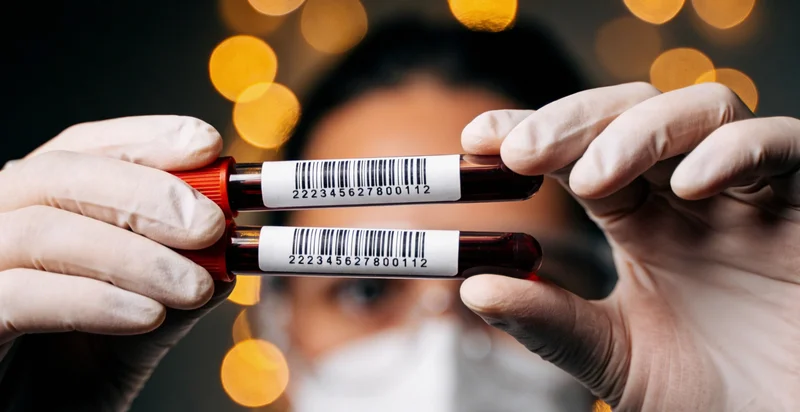 一位中年女性外卖骑手在路边稍作