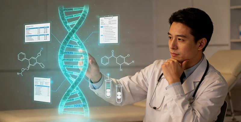 绵阳备孕夫妇在查看基因检测报告