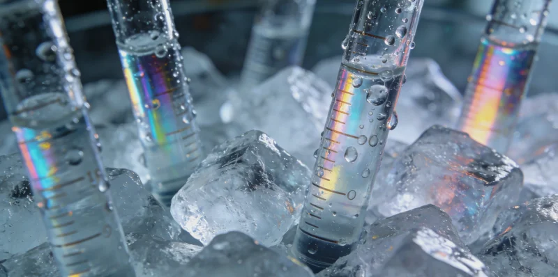 医护人员正在规范采集肺泡灌洗液