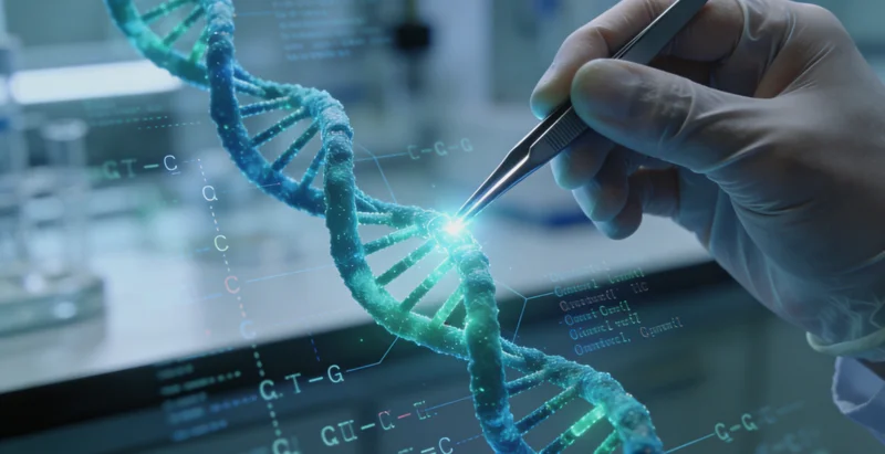 晋中基因检测实验室内的精密测序