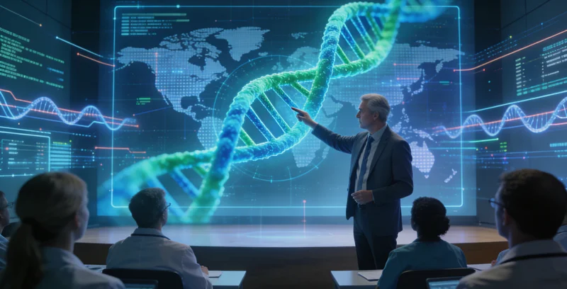 湛江市民在医院进行遗传咨询与采