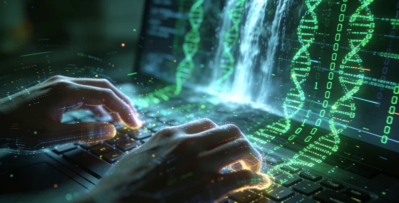 万核基因实验室内部,技术人员进