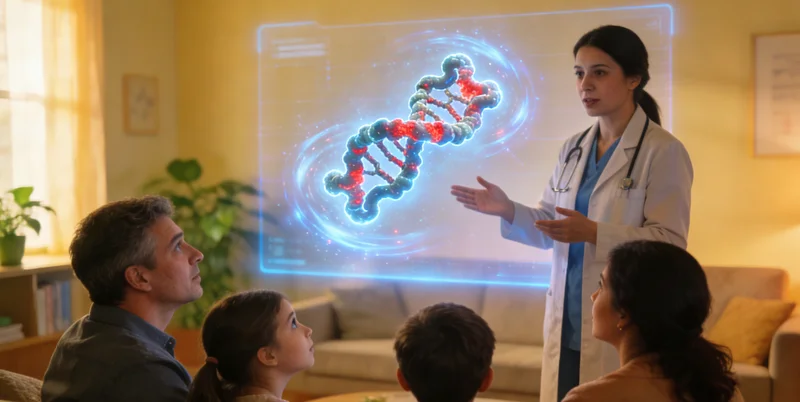 石家庄遗传咨询师为家庭解读基因