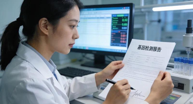 中山遗传咨询解读基因报告
