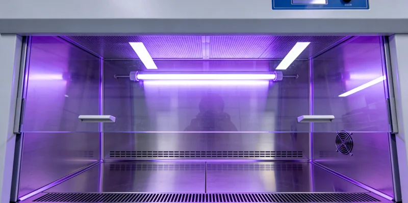 左侧为李斯特菌在显微镜下的形态