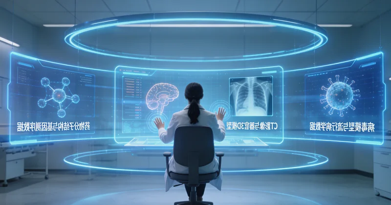 北屯城市景观与现代化医院结合