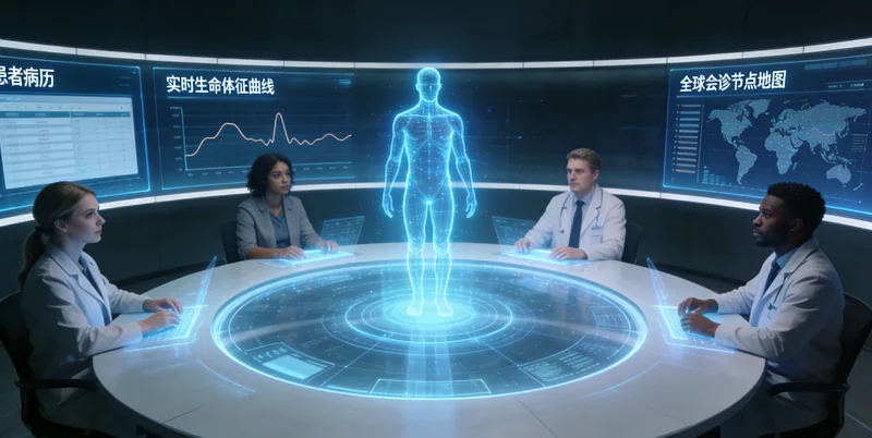 大兴安岭牧区家庭围坐讨论健康