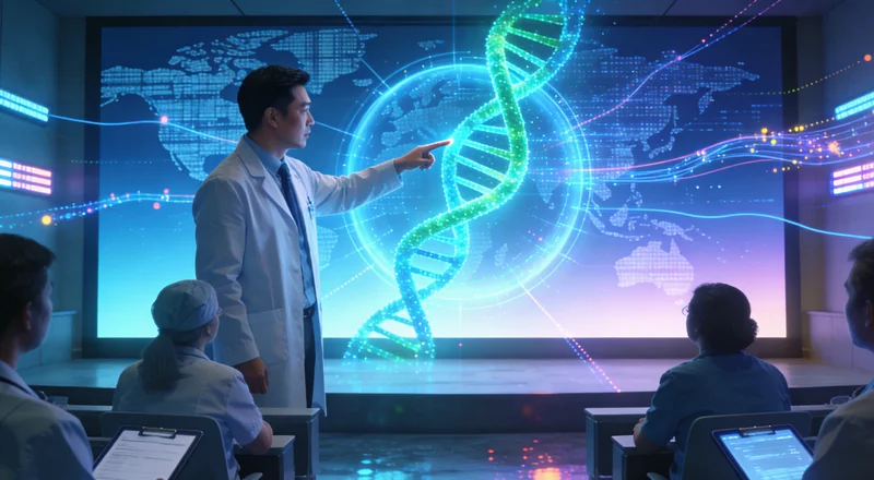 南阳家庭了解基因检测结果后露出