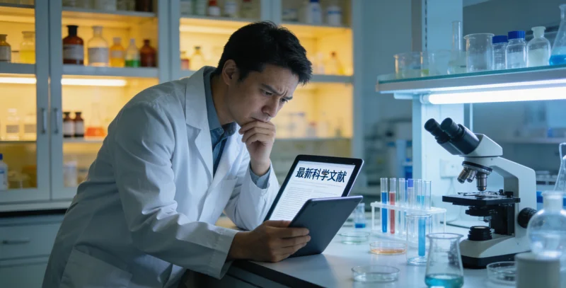 高通量基因测序实验室工作场景