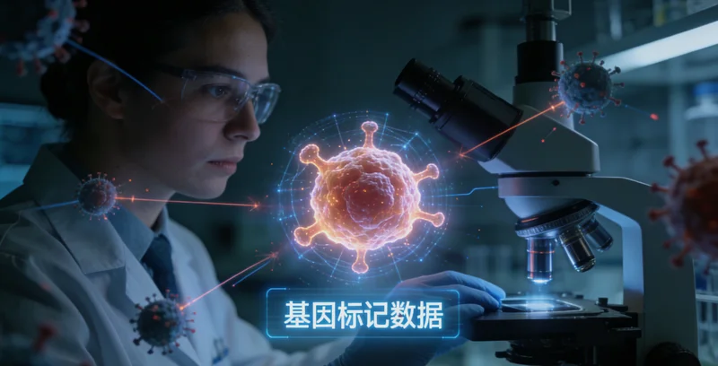 衢州护士进行无创基因采样（采血