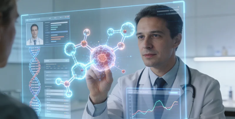 基因检测报告与遗传咨询示意图