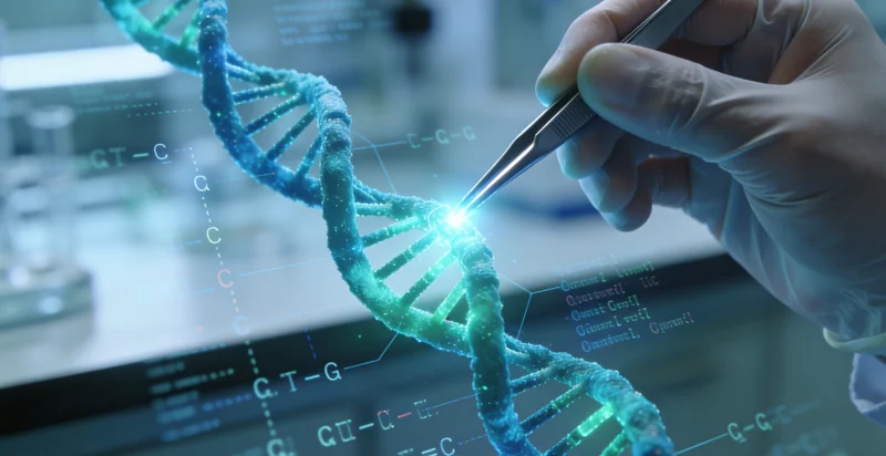 海东家庭与遗传咨询师共同查看基