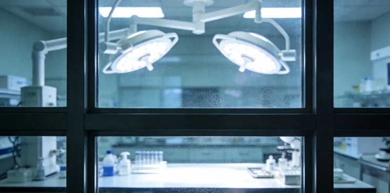 专业实验室技术人员正在进行PC