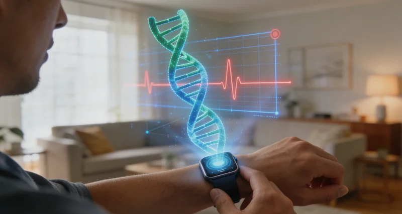 南昌家庭与医生共同查看基因检测