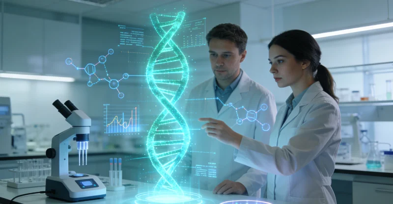 沧州年轻夫妇在讨论基因检测与备