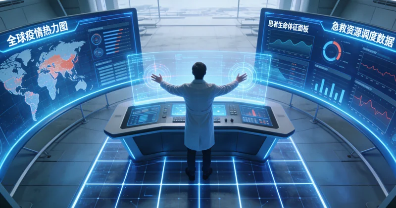 专业实验室人员进行基因测序数据