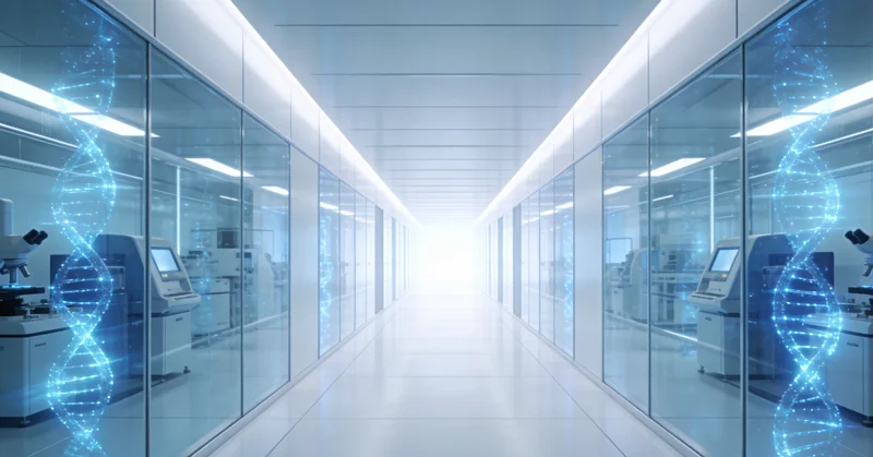 象征不同检测机构与服务选择的抽