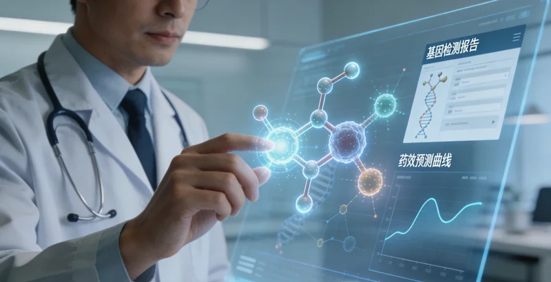 专业实验室进行高通量基因测序分