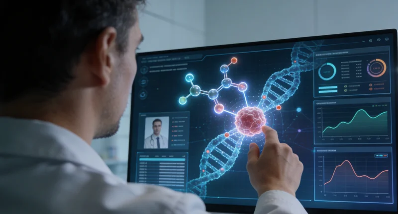 信阳家庭共同查看基因检测报告