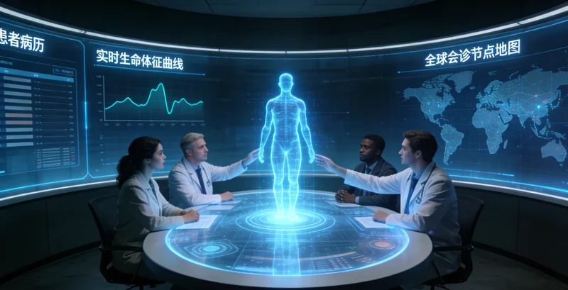 商洛家庭在咨询室了解母系遗传示