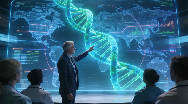 丹东医生为家庭进行遗传咨询和病