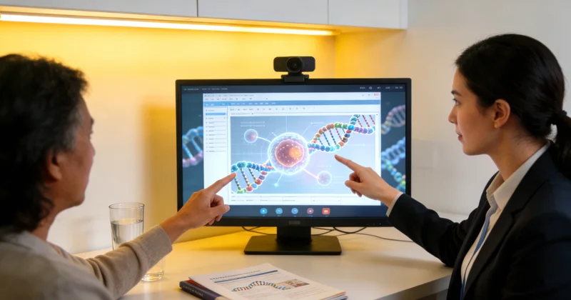 湖州遗传咨询师与家庭进行PAX