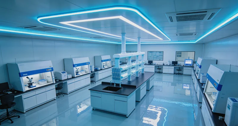 医学示意图展示支气管镜进行肺泡