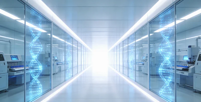 医生正在向患者家属展示并解读基