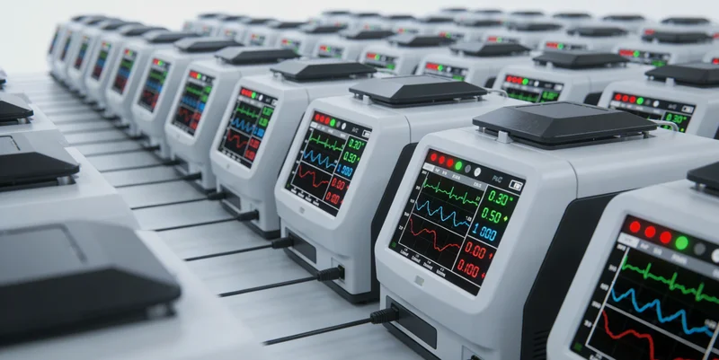 专业实验室内，技术人员正操作精