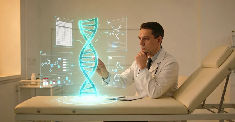 哈尔滨家庭在诊室内进行孕前遗传