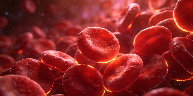 医生正在向患者解释关节液检测报