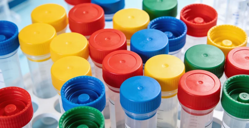 实验室技术人员正在操作精密仪器