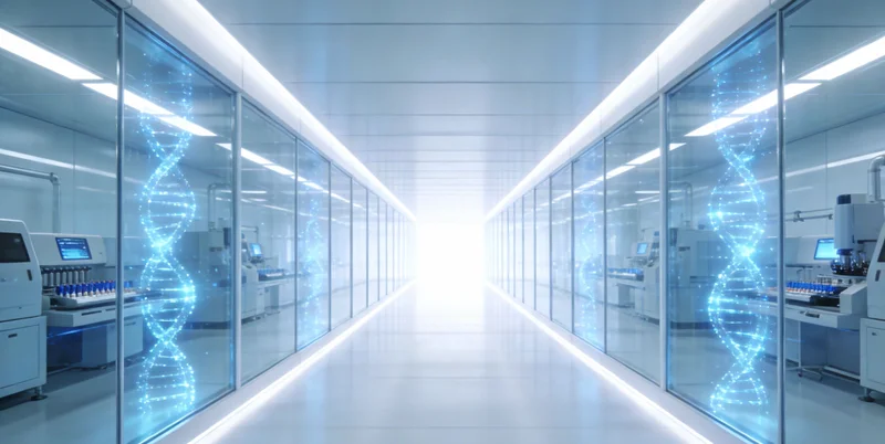 医生在办公室内仔细查阅并讨论基