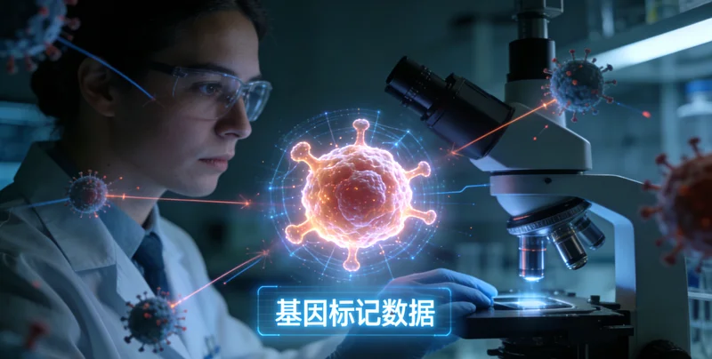 高科技基因测序仪在实验室运行