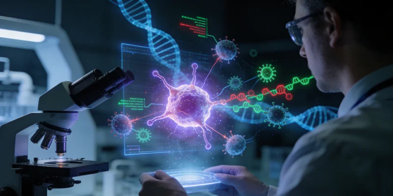 乌海肺癌患者与医生讨论基因检测