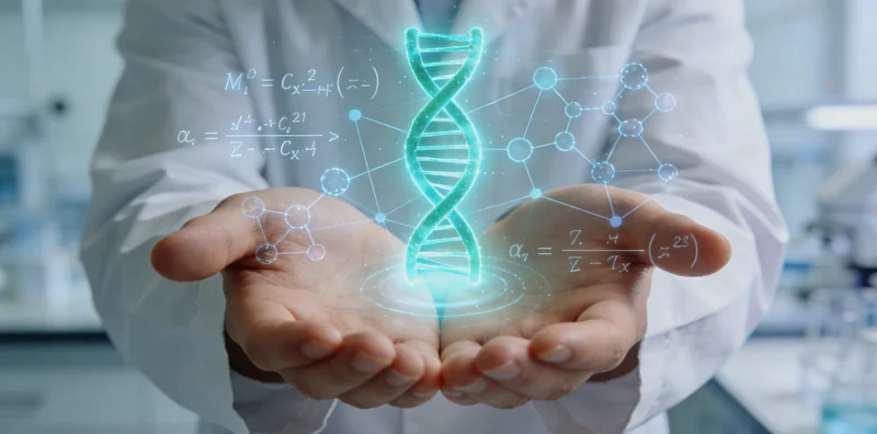 百色家庭与医生共同查看基因检测