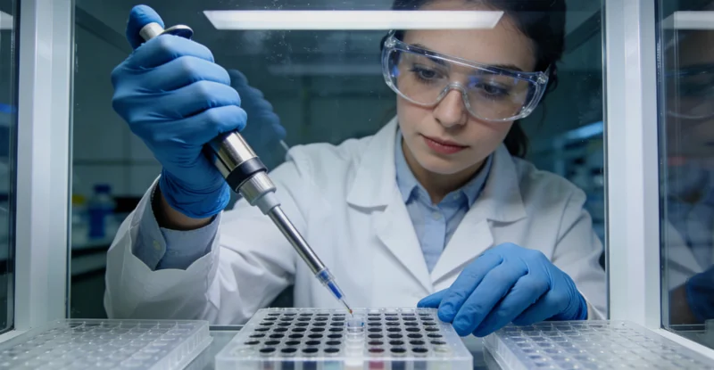 安顺护士进行基因检测抽血采样