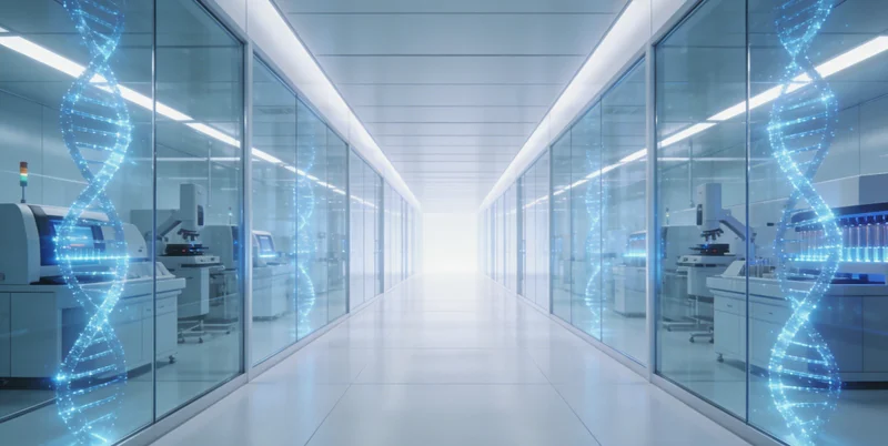 医生正在向患者详细解读PCR检