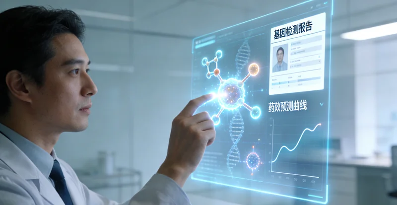 衡水护士为幼儿进行OTOF基因