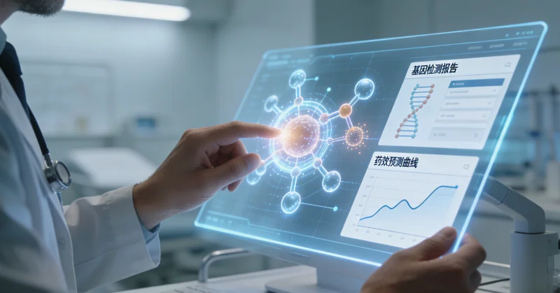 阳江家庭共同查看基因检测报告并