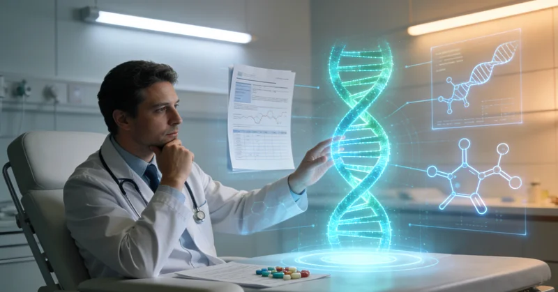 丽江古城内一对年轻夫妻与医生进